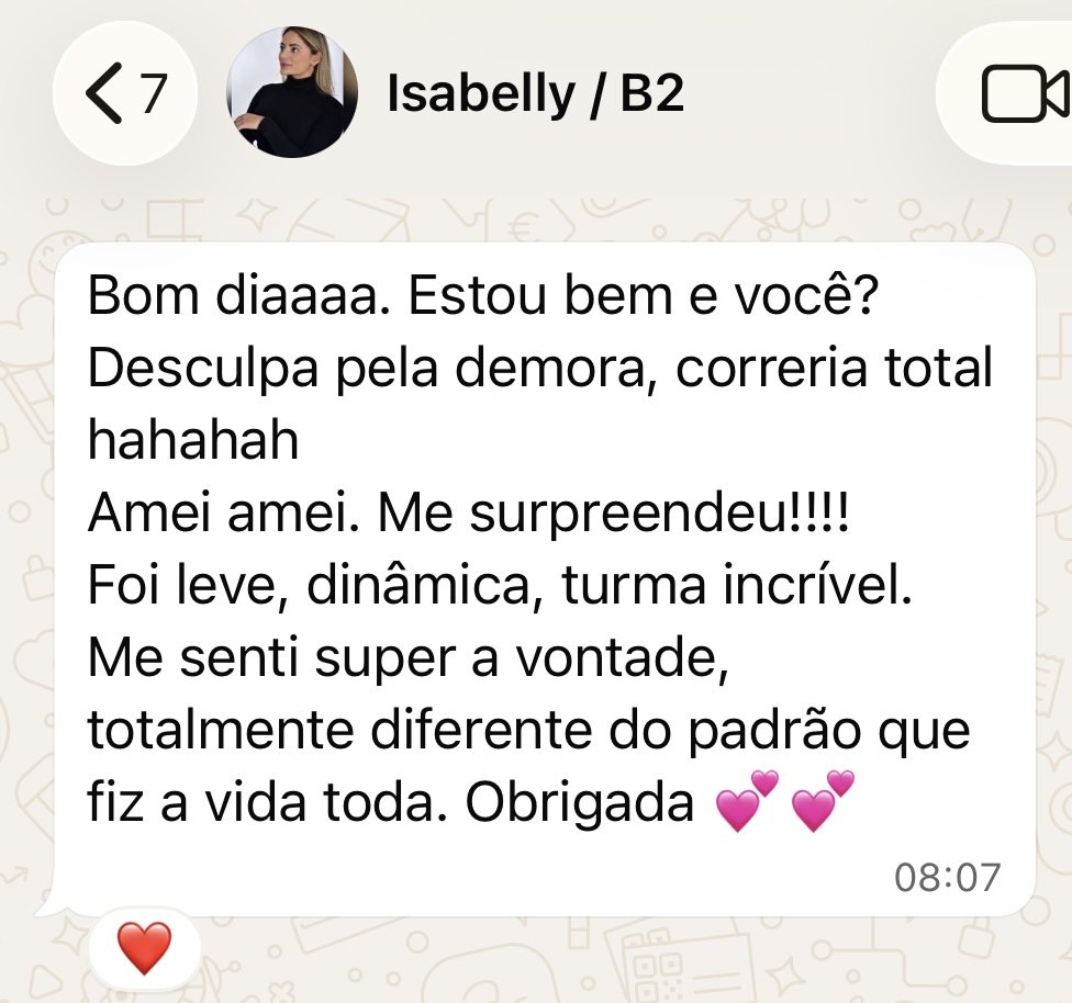 Depoimento da Isabelly