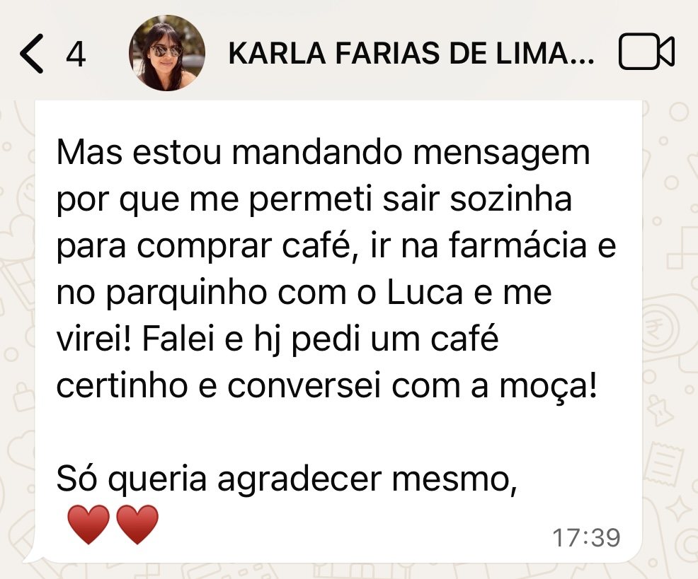 Depoimento da Karla